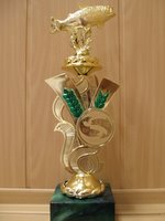 Кубок за 1 место в областном Чемпионате по поплавочной ловле