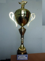Кубок за 3 место в международных соревнованиях "Байкальская рыбалка-2012" 